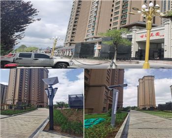 甘肅平?jīng)鲂率兰o(jì)集團(tuán)世紀(jì)花園庭院燈路、景觀路燈項(xiàng)目